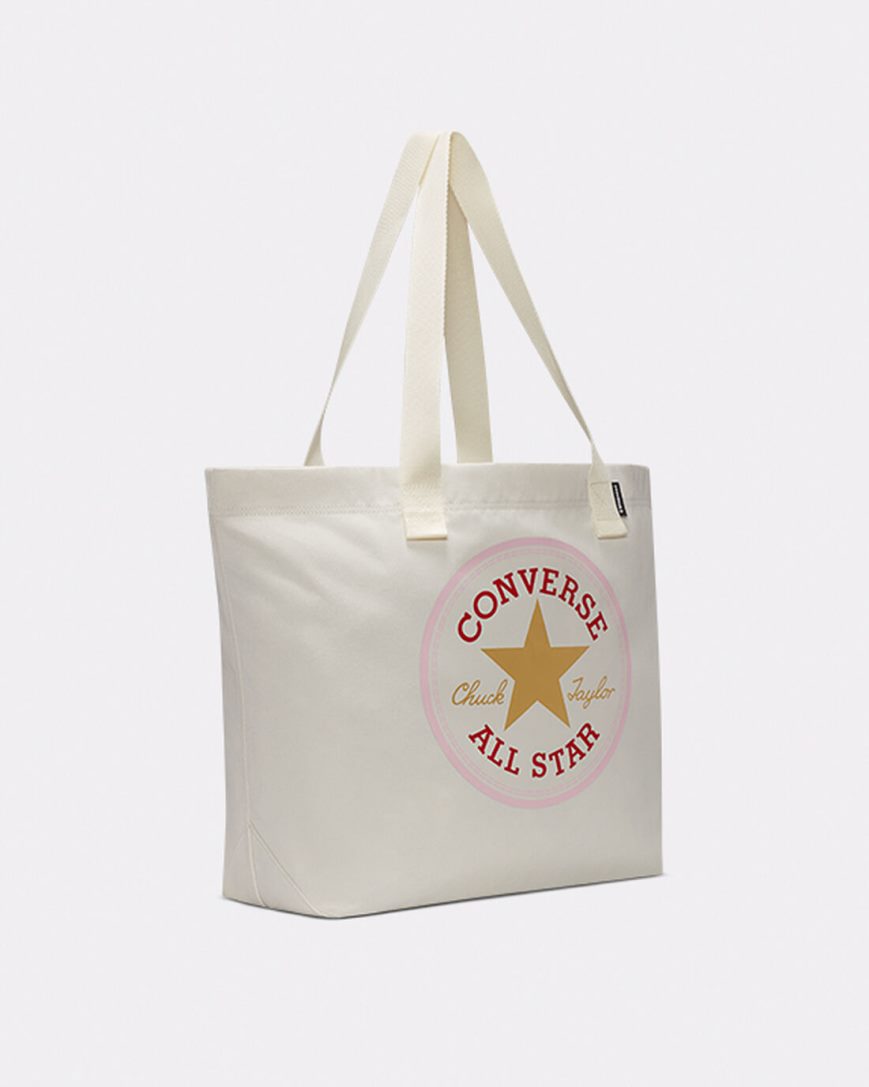 Women's Converse All Star Patch Tote Bags Beige | AU 49E0CL